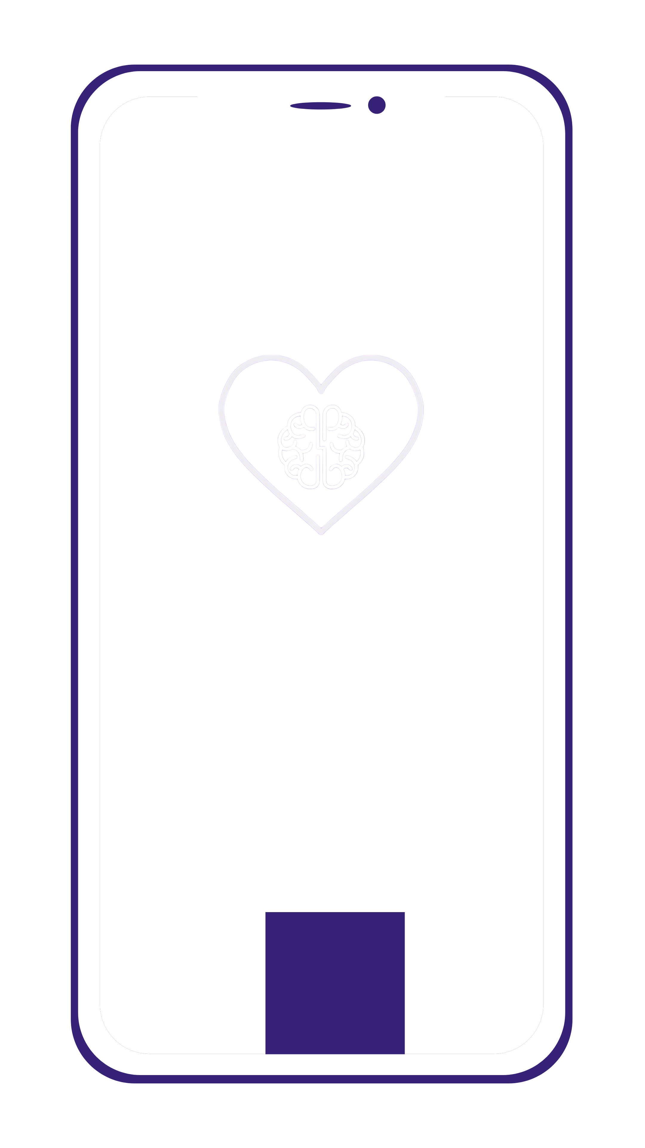 Teléfono con logo de Memoria y Vida